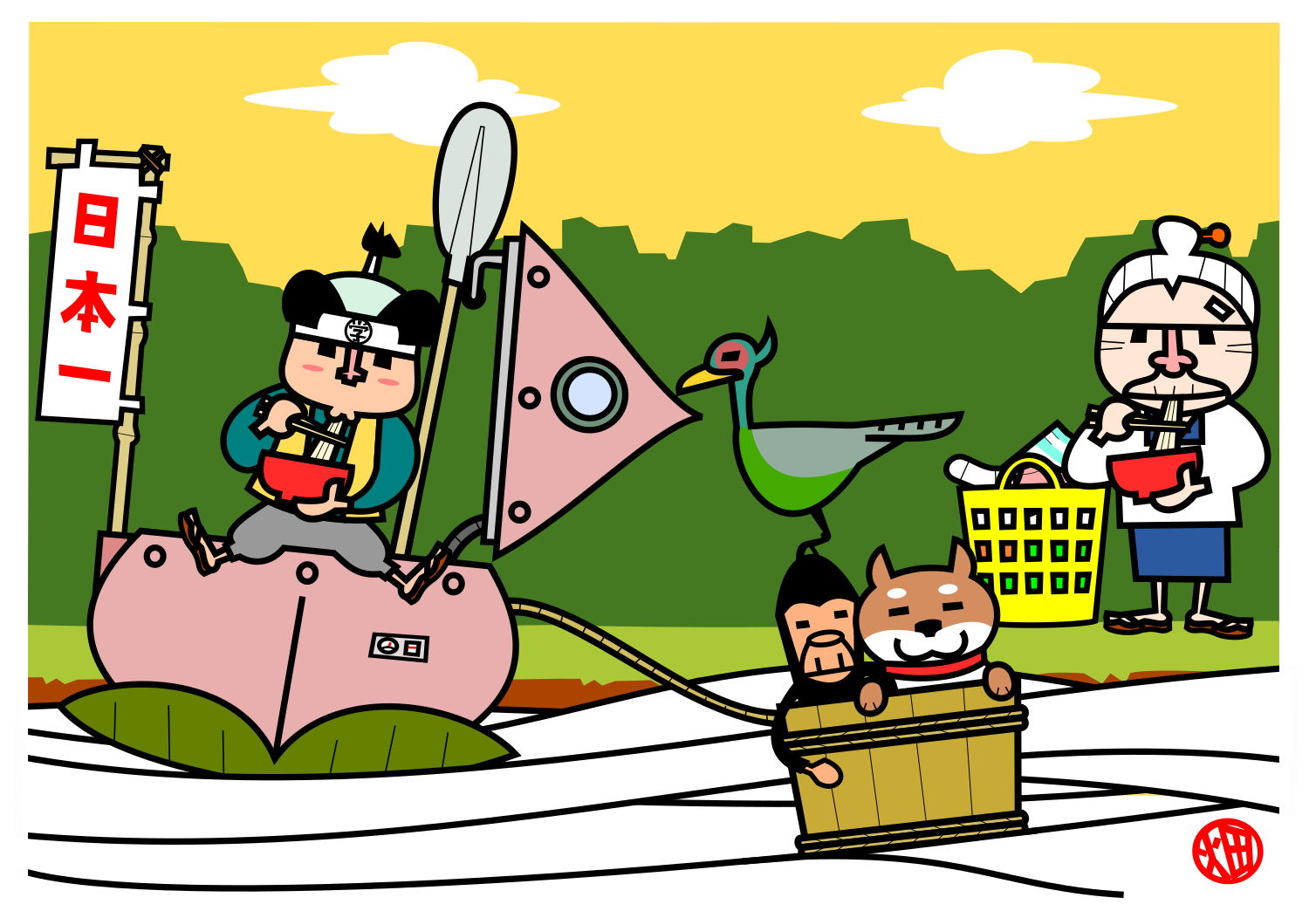 桃太ろウ・ドンぶら、かも川手延べうどん.png